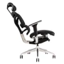 GT Racer X-782 Black (W-51): Оснащение с колесиками, подголовник, подлокотники, механизм качания, ортопедические
