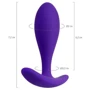 Анальная пробка ToDo Anal Plug Hub (фиолетовая)