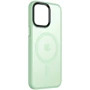 Чехол для iPhone Mobile Case TPU+PC Metal Buttons with MagSafe Colorful Mint for iPhone 14