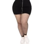 Леггинсы Leg Avenue Industrial Net footless tights Black 1X/2X