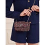 Женская сумка кросс боди Guess Cessily Micro Mini бордовая (HWTR7679780-BTI): Пол Женский