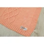 Плед SoundSleep Carmel 140х180см вязаный, персиковый (91910582): Размер, см 140x180