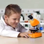 Мікроскоп Bresser Junior 40x-640x Orange (8851301): Кількість об'єктивів На 3 объектива
