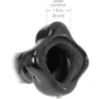 Полый страпон Fetish Fantasy Cumfy Hollow Strap On # 1, 18,5x4,5 см