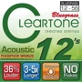 Струна для гитар Струны CLEARTONE 7423 ACOUSTIC PHOSPHOR BRONZE BLUEGRASS 12-56