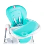 Стульчик для кормления Lionelo Linn Plus, бирюзовый (LO.LI03) фото 4