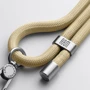 Ремешок для смартфона ArmorStandart Rope Titanium Sand with Clear holder (ARM76101): Цвет бежевый