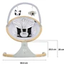 Кресло-качалка Kinderkraft Lumi Wooden (KBLUMI00GRY0000): Конструкция опоры без колесиков