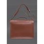 Сумка-сэтчел BlankNote Porte светло-коричневая (BN-BAG-58-k): Фактура Гладкая