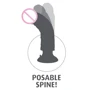 Pipedream Vibrating King Cock W Balls 8 Inch - вибратор, 15.2х5.1 см