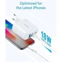 Зарядное устройство ANKER USB Wall Charger PowerPort III Duo USB-C 36W White (A2628321): Особенности Быстрая зарядка, USB-C, Power Delivery (PD)
