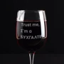 Бокал BeriDari для вина "Trust me I'm БУХГАЛТЕР" подарок бухгалтеру 420 мл: Производитель BeriDari