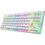 Клавіатура HATOR Gravity X TKL Orange White (HTK551UA): Тип клавіш мембранный