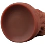 Фаллоимитатор Dual-Layered Silicone Tongue 10" Brown