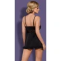 Комплект Obsessive Dotina babydoll, S/M