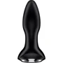 Анальная смарт вибропробка с жемчужным массажем Satisfyer Rotator Plug 2+ Black