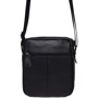 Мужская сумка через плечо Borsa Leather черная (K11169a-black): Пол Мужской