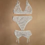 Эротический комплект NDS 1140-1 White M/L (23610)