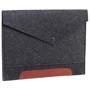 Gmakin Cover Envelope Felt Brown/Dark Grey (GM11-15) for MacBook Pro 15/Pro 16