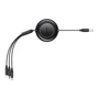 Кабель Baseus USB Cable to Micro USB/Lightning/Type-C Bright Mirror 2 Series 3.5A 1.1m Black (CAMJ010001) фото 4