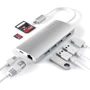 Адаптер Satechi Adapter USB-C to USB-C+RJ45+HDMI+3xUSB3.0 Silver (ST-TCMA2S): Інтерфейс підключення USB-C