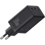 Зарядное устройство Baseus Wall Charger 2xUSB+USB-C Cube Fast Charger 30W Cluster Black (P10111402113-00): Кабель в комплекте отсутствует