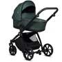 Универсальная коляска 2 в 1 Tutis Mio plus Thermo Pacific green (1352240): Материал колес резина (надувные)