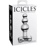 Анальная пробка Icicles No 47 Clear, 9.5x3.5 см