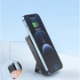 Внешний аккумулятор WIWU Power Bank 10000mAh Magnetic Wireless 15W Black (JC-20) фото 6
