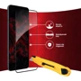 Аксессуар для смартфона Intaleo Tempered Glass Full Glue Black for Samsung S906 Galaxy S22 Plus/S916 Galaxy S23 Plus: Цвет черный