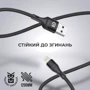 Кабель ArmorStandart USB Cable to Lightning 3A 1.2m Black (ARM64037): Длина 1.2 м