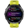 Смарт-часы Garmin Forerunner 965 Carbon Grey DLC Titanium Bezel with Black Case and Amp Yellow/Black Silicone Band (010-02809-12): Дисплей 1.4" AMOLED (454x454)