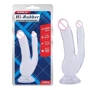 Фаллоимитатор двойной CHISA 8.0 Inch Dildo, Clear