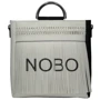 Женская сумка тоут Nobo черно-белая (NBAG-G4210-C000-1)