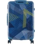 Чемодан Semi Line 28" (L) Blue Pattern синий (T5652-3): Фактура Глянцевая