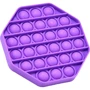 Игрушка-антистресс Pop-It Sibelly Mono Восьмиугольник Фиолетовый