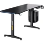 Компьютерный стол Anda Seat Terminator RGB игровой с электрорегулировкой высоты (AD-D-DD1-1600L-01-B-B): Ширина, см 160