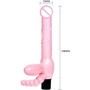 Безремневой страпон с вибрацией Super Strapless Dildo