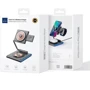 Зарядное устройство WIWU Wireless Charger Magnetic 15W Black (Wi-W023) for iPhone 16 I 15 I 14 I 13 I 12 series, Apple Watch and Apple AirPods фото 7