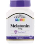 21st Century Melatonin Мелатонин 3 мг 90 таблеток