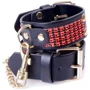 Наручники с кристаллами Fetish Boss Series - Handcuffs with cristals Red (BS3300109)