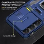 Чохол для телефона Mobile Case Camshield Army Ring Navy для Samsung S916 Galaxy S23 Plus фото 5