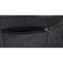 Женская сумка через плечо Borsa Leather черная (1t300-black): Фактура Матовая, Зернистая