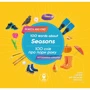 100 слів про пори року. 100 words about Seasons. Фотокнижка-шукалка