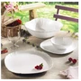 Столовый сервиз Сервиз Luminarc Lotusia White H1792 (x19пр): Материал Ударопрочное стекло