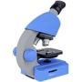 Мікроскоп Bresser Junior 40x-640x Blue з набором для дослідів та адаптером для смартфона (8851300WXH000) фото 7