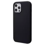 Чехол для iPhone WAVE Premium Leather Edition Case with MagSafe Black for iPhone 12 Pro Max