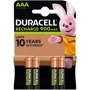 Аккумулятор Duracell Recharge Turbo AAA 900 mAh, 4 шт (5000394203822) фото 1