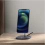 Зарядний пристрій Baseus Wireless Charger Stand MagSafe Swan Black (WXSW-01) for iPhone 16 I 15 I 14 I 13 I 12 series фото 7