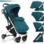 Прогулочная коляска Bambi Yoga II M 3910-12 Бирюзовая: Возможность установки люльки нет